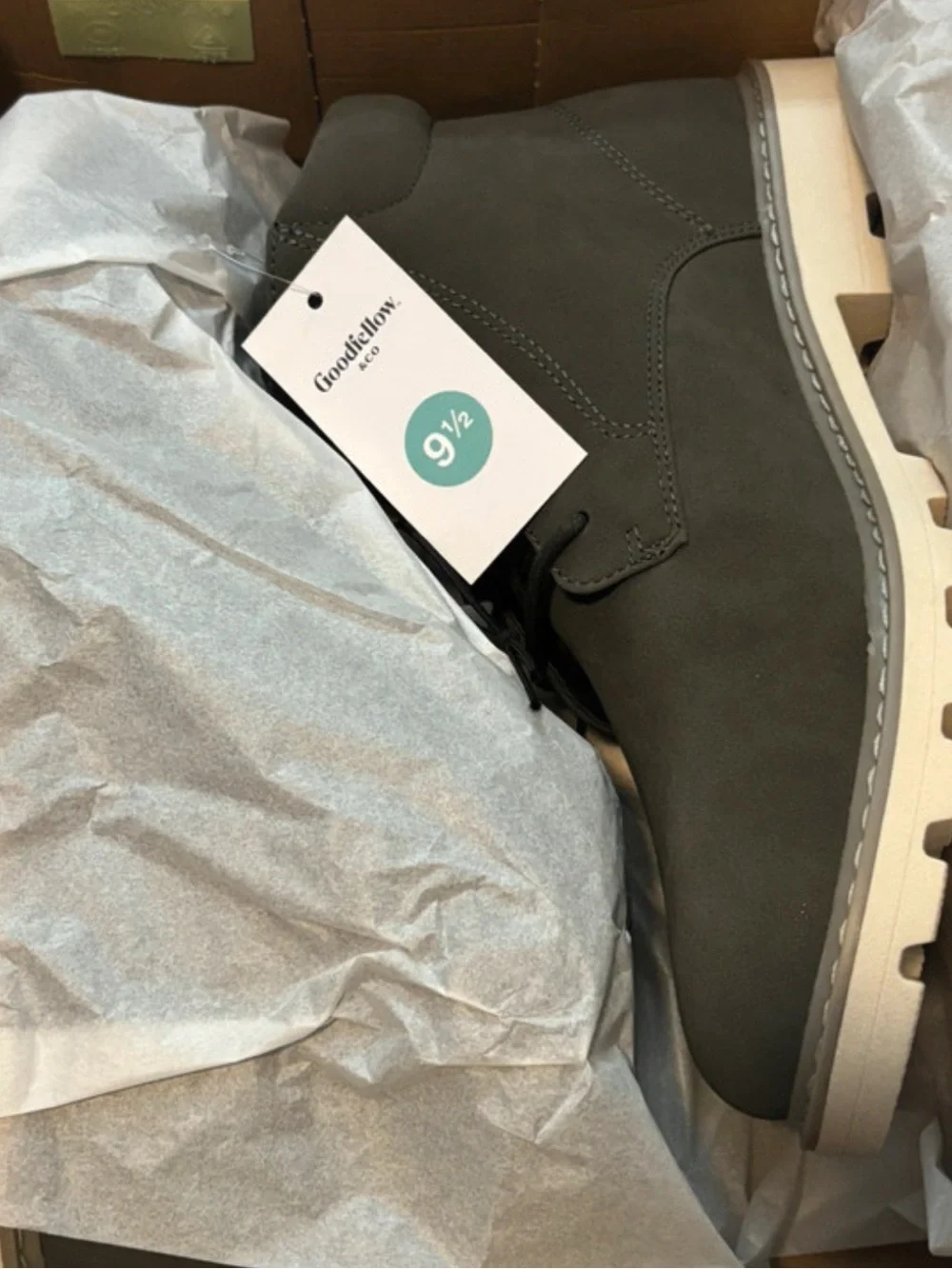 Goodfellow & Co Men’s Charcoal Chukka Boots